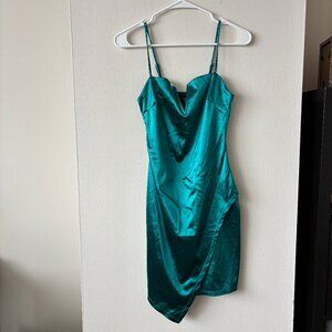 Rue 21 Teal Mini Dress - Size Small